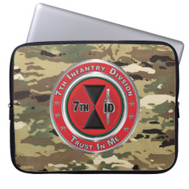 7e infanteriedivisie laptop sleeve