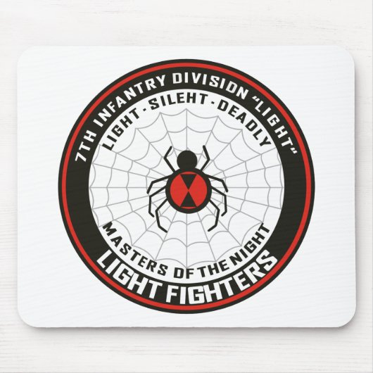 7e infanteriedivisie (licht) muismat (Voorkant)