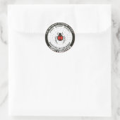 7e Infanteriedivisie (Light) Ronde Sticker (Tas)
