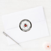 7e Infanteriedivisie (Light) Ronde Sticker (Envelop)