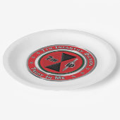 7e infanteriedivisie papieren bordje (Gekanteld)