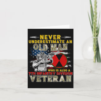 7e Infanteriedivisie Veteraan Fort Ord Fort Lewis Kaart