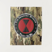 7e infanteriedivisie wandkleed (Voorkant)