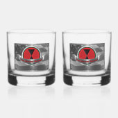 7e infanteriedivisie whisky glas (Voorkant)