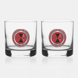 7e infanteriedivisie whisky glas