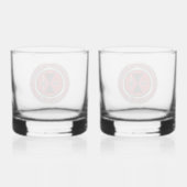 7e infanteriedivisie whisky glas (Achterkant)