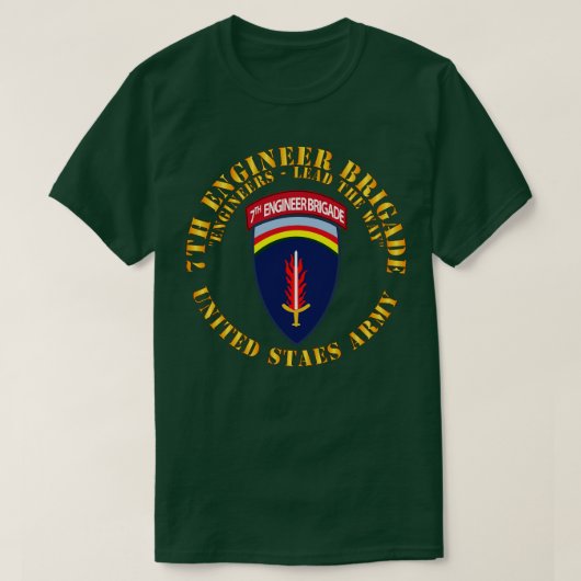 7e Ingenieur BDE w Tab X T-shirt (Design voorkant)