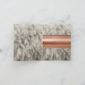 7e Jubileum koper en wol Kaart (Binnen)