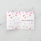 7e Jubileum, wol en koper Kaart (Binnen)