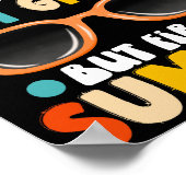 7e klas Afstuderen naar 8e klas maar eerste zomer Poster (Hoek)