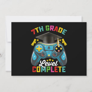 7e klas niveau Complete Afstuderen Gaming Gamer Kaart