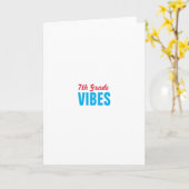 7e klas sfeer-trends leuk kaart (Gele Bloem)