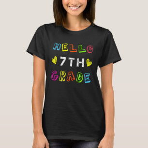 7e klas squad meisjes jongens leraar team, Hallo s T-shirt