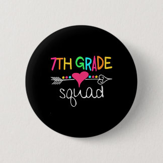 7e klas squad zevende leraar student team Ck naar Ronde Button 5,7 Cm