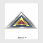 7e Leger Opleidingscentrum ATC Sticker (Vel)