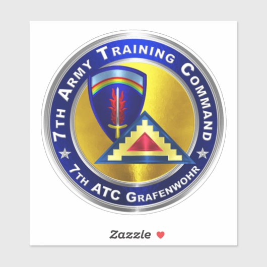 7e Legertrainingscentrum ATC Sticker (Vel)