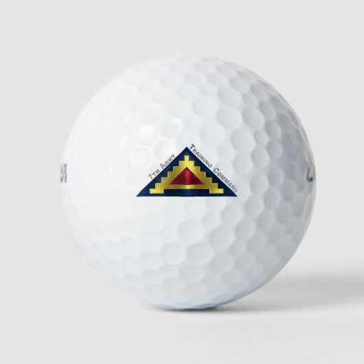 7e Legertrainingscommando (7e ATC) Golfballen (Voorkant)