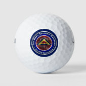 7e Legertrainingscommando (7e ATC) Golfballen (Voorkant)