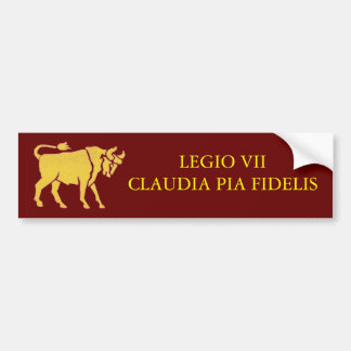 7e Legioen bumpersticker