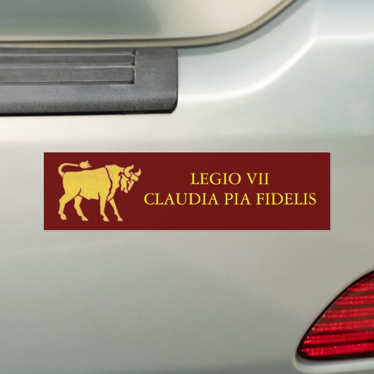 7e Legion Bumpersticker (Op auto)