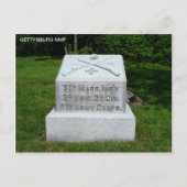 7E MASSACHUSETTEN INFANTRY BRIEFKAART (Voorkant)