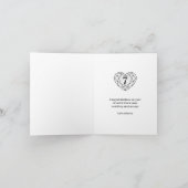 7e onyx trouwdag persoonlijke kaart (Binnen)