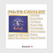7e PA Cavalerie (BH) Sticker (Vel)