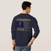 7e PA Cavalerie (BH) T-shirt (Achterkant volledig)