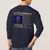 7e PA Cavalerie (BH) T-shirt (Achterkant)