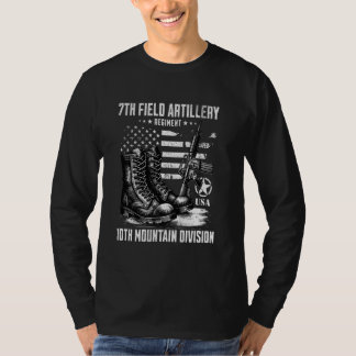 7e regiment artillerie 10e divisie t-shirt
