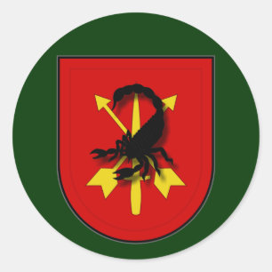 7e SFG(A) - Kandahar, Afghanistan UA Ronde Sticker