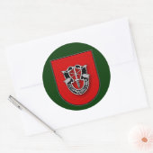 7e SFG(A) Ronde Sticker (Envelop)