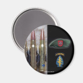 7e speciale groep patch vietnam magnet vet (Voorkant / Achterkant)