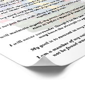 7e speciale groep veteranen - veteranen - snoepjes poster (Hoek)