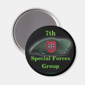 7e speciale - krachtengroep vets irak magnet vfw (Voorkant / Achterkant)