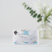 7e speciale - strijdkrachten groep vets irak visit visitekaartje (Staand voorkant)