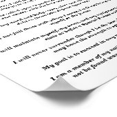 7e speciale troepenmacht groen beret vietnam flash poster (Hoek)