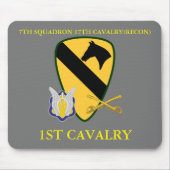 7E SQUADRON 17E CAVALRY(RECON) 1STE CAVALRY MUISMAT (Voorkant)
