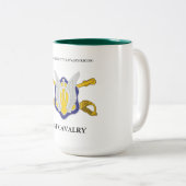 7E SQUADRON 17E CAVALRY(RECON) 1STE CAVALRY  TWEEKLEURIGE KOFFIEMOK (Voorkant rechts)