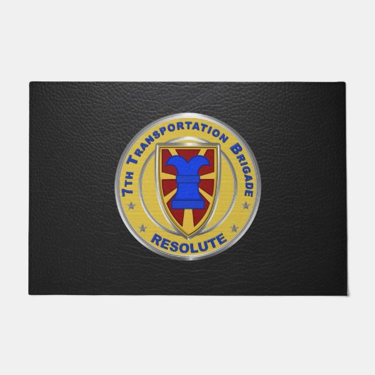 7e Transportatiebrigade Expeditionair Deurmat (Voorkant)