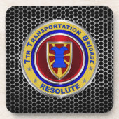 7e Transportbrigade Expeditionair Bier Onderzetter (Voorkant)