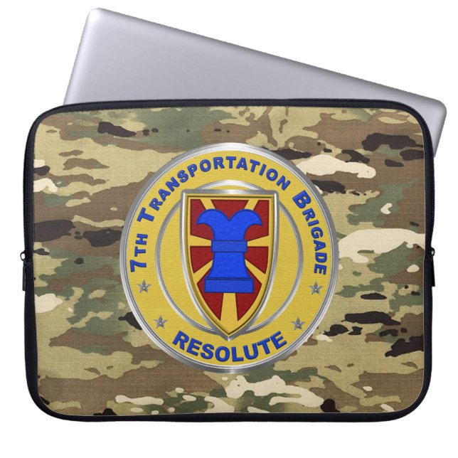 7e Transportbrigade Laptophoes Laptop Sleeve (Voorkant)