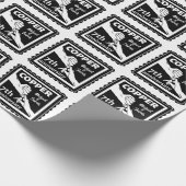 7e trouwdag traditioneel cadeauijzer cadeaupapier (Hoek)