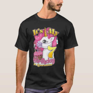 7e Unicorn Birthday in Quarantine 2021 Social Dis T-shirt