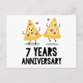 7e verjaardag 7 jaar briefkaart (Voorkant)