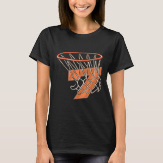 7e Verjaardag Basketbal 7 Jaar Oud Kind voor Verja T-shirt