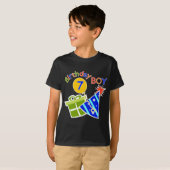 7e verjaardag - Birthday Boy T-shirt (Voorkant volledig)