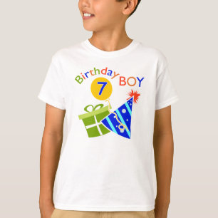 7e verjaardag - Birthday Boy T-shirt
