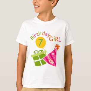 7e verjaardag - Birthday Girl T-shirt