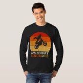 7e Verjaardag Dirt Bike Gift 7 Jaar Oud  Mo T-shirt (Voorkant volledig)